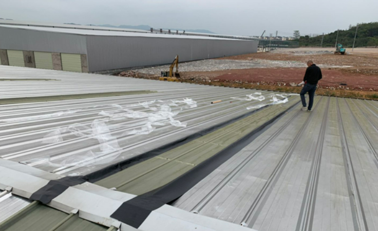 凤台厂房屋面防水维修案例